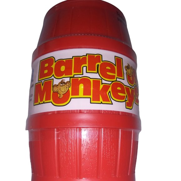 Vintage 1989 Milton Bradley Red BARREL of MONKEY'S Game (Factory Sealed) NOS - Picture 1 of 5